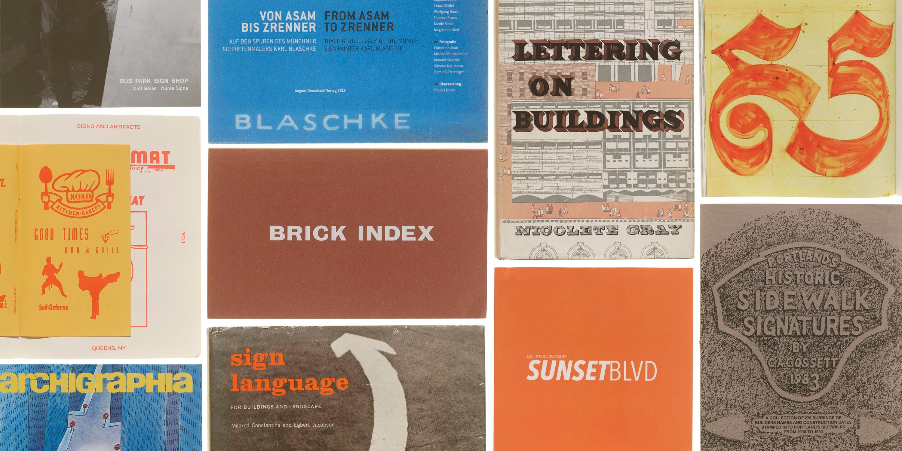 For Your Reference: Books About Signs - Letterform Archive