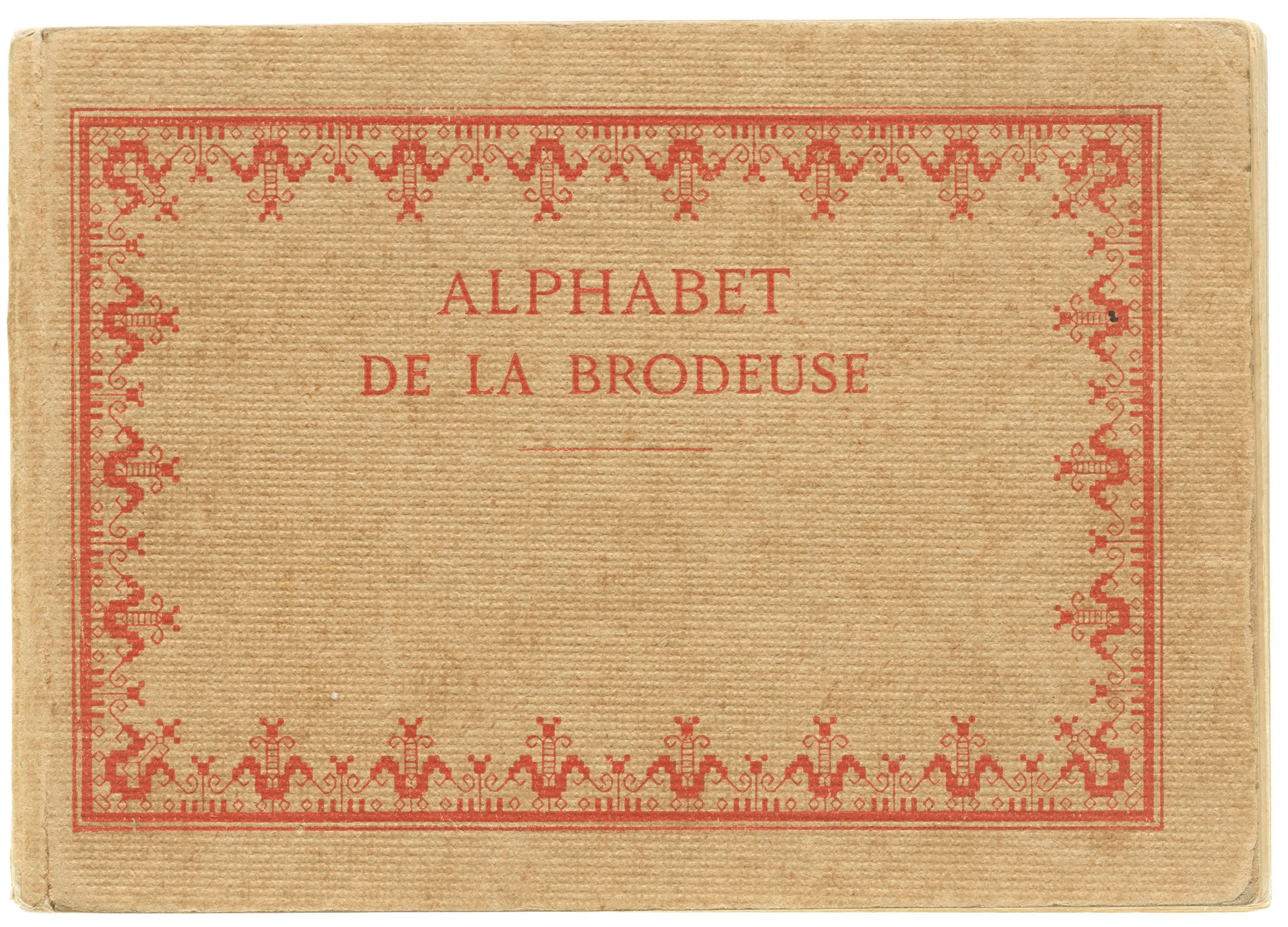 Cover for Alphabet de la Brodeuse.