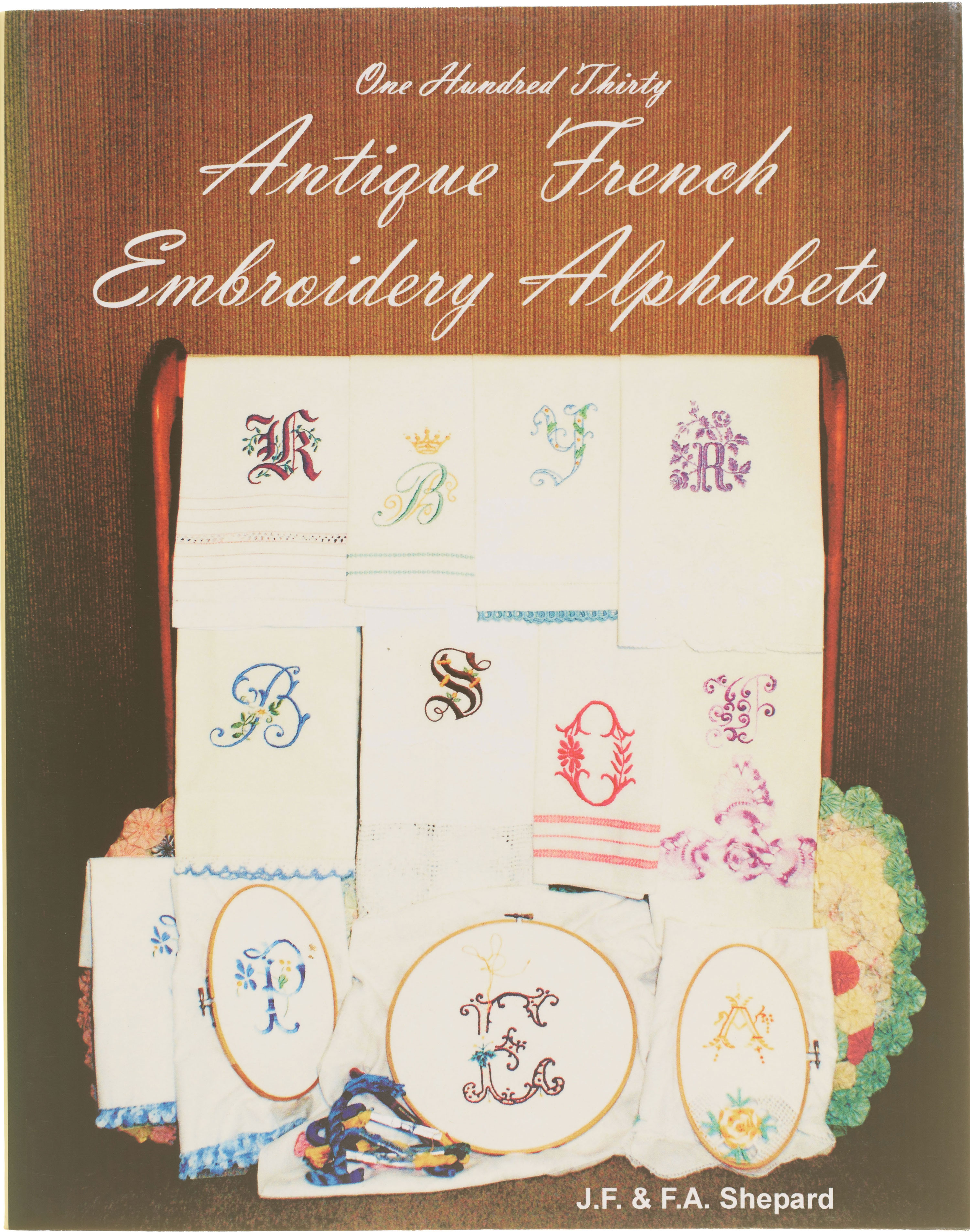 Cover for Alphabets for Embroidering on Canvas