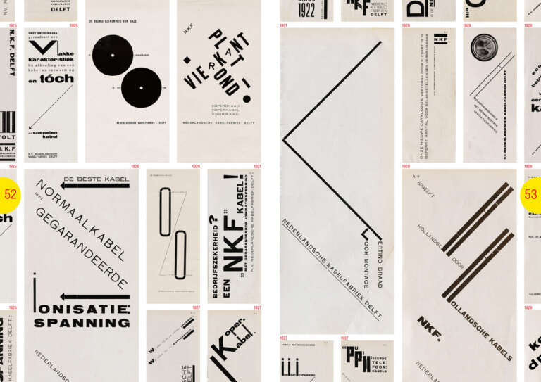 NKF Piet Zwart’s AvantGarde Catalog for Standard Cables, 19271928
