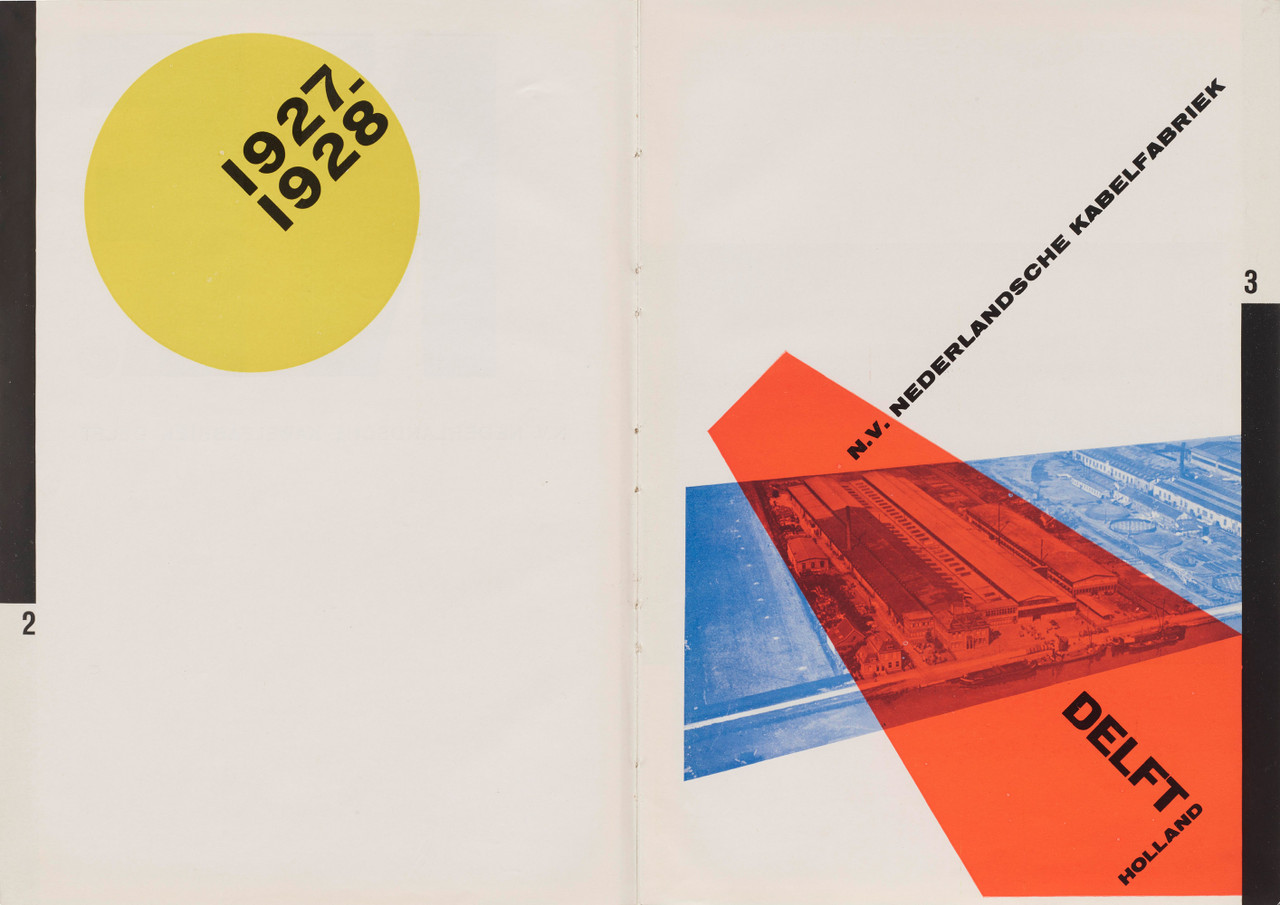NKF Piet Zwart’s AvantGarde Catalog for Standard Cables, 19271928