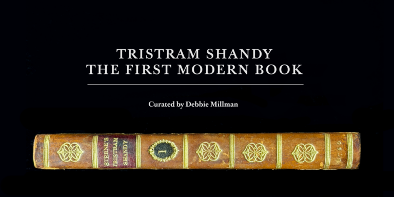 Tristram Shandy, The First Modern Book. Curated by Debbie Millman.