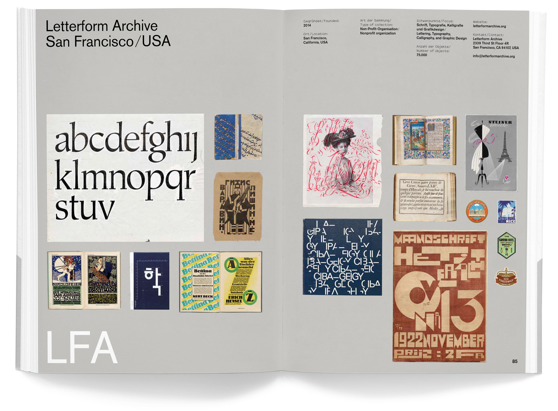 Letterform Archive in Collecting Graphic Design