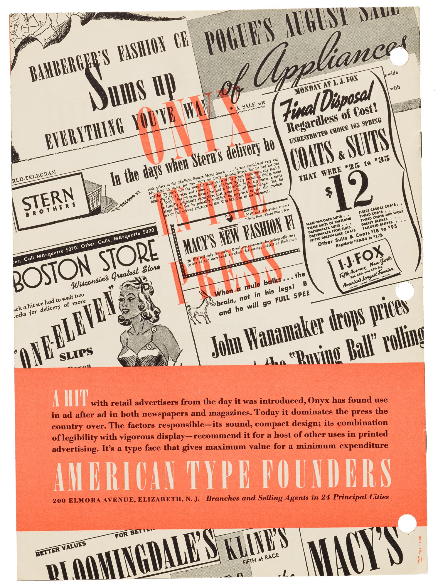 Foundry Ephemera for Sale at Typographics - Letterform Archive