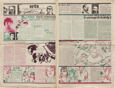 Spread from Iets, No. 15, 1967.