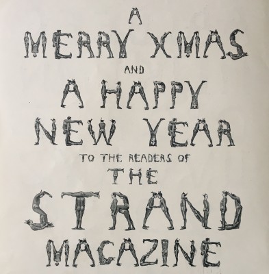 “A Human Alphabet”, The Three Delevines, William FitzGerald, The Strand Vol 14. New York, 1897.