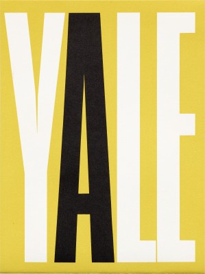 Mailer for Yale University School of Art Graduate Program, 1984.