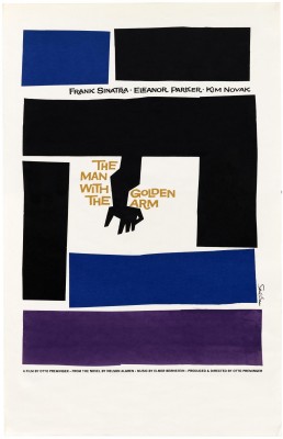 Saul Bass, The Man with the Golden Arm, 1955.