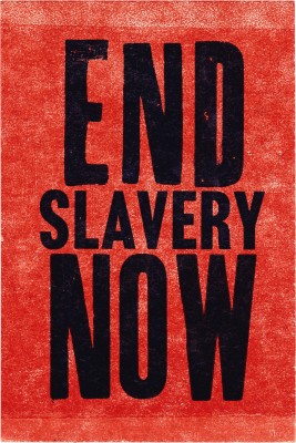 Amos Kennedy Jr., End Slavery Now.