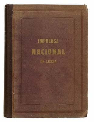 Imprensa Nacional / National Printing Office, 1858.