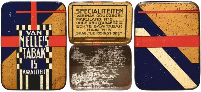 Jacob Jongert, Van Nelle's Tabak Is Kwaliteit tobacco tin, Rotterdam, ca. 1925.
