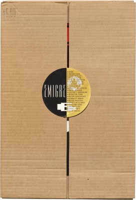 Cover of Emigre #6: International Culture, 1986.