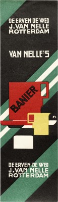 Jacob Jongert, Van Nelle's Banier coffee label, Rotterdam, ca. 1925.