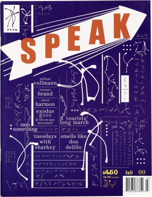 Martin Venezky / Appetite Engineers, Speak Magazine Issue #20, 2000.