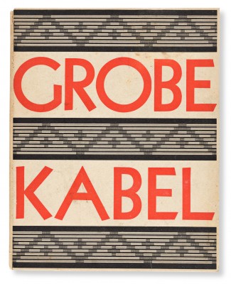 Rudolf Koch, Grobe Kabel specimen book, Offenbach: Klingspor, 1928.