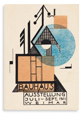Rudolf Baschant, Bauhaus Austellung Juli - Sept. 1923 Weimar, Weimar, 1923.