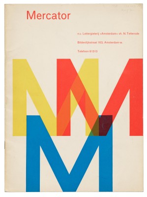 Mercator, Amsterdam Type Foundry, 1958