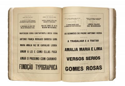 Fundição Typographica Portugueza / Portuguese Typographic Foundry, Companhia industrial do Norte, ca. 1915.
