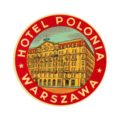Hotel Polonia Warszawa, ca. 1960s–70s.